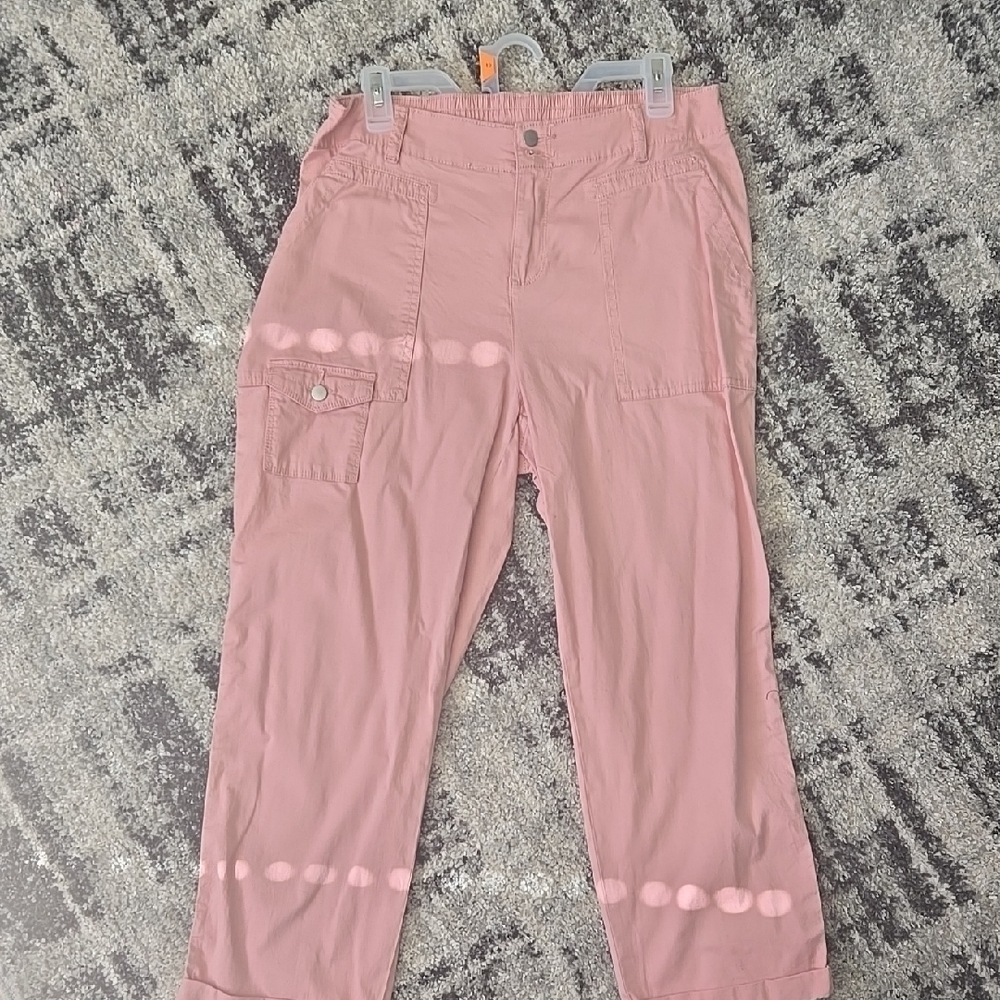 Time and Tru Pink Cargo Pants